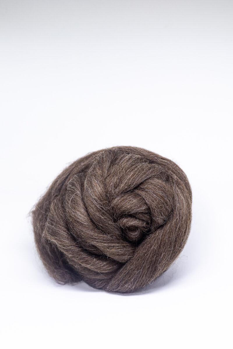 Lã Corriedale para tricot gigante e feltragem em lã natural - 100g
