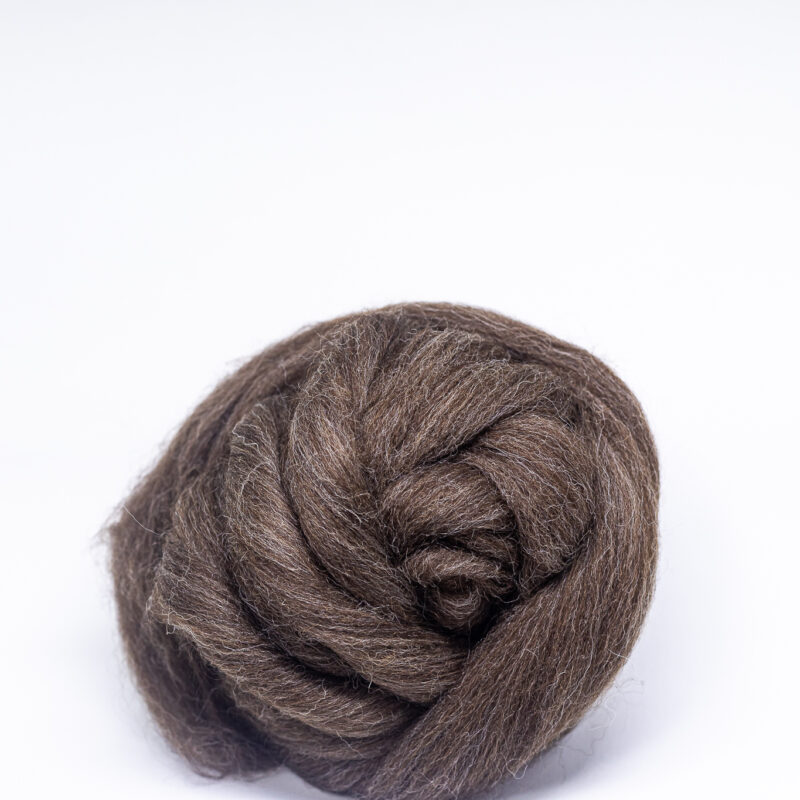 Lã Corriedale para tricot gigante e feltragem em lã natural - 100g