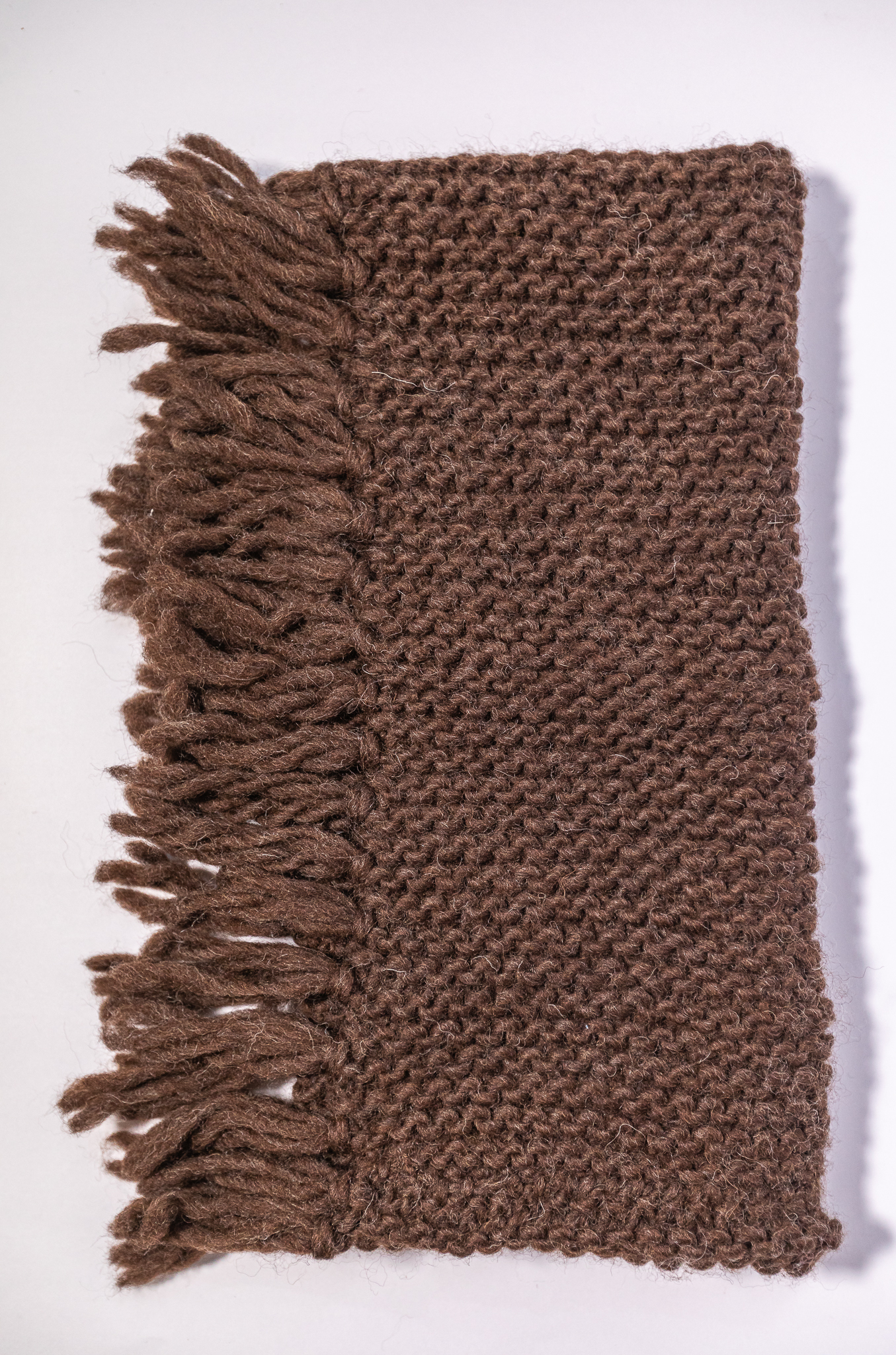 Gola de Lã Natural – Pala em Tricô Artesanal | Mãostiqueiras - Imagem 8