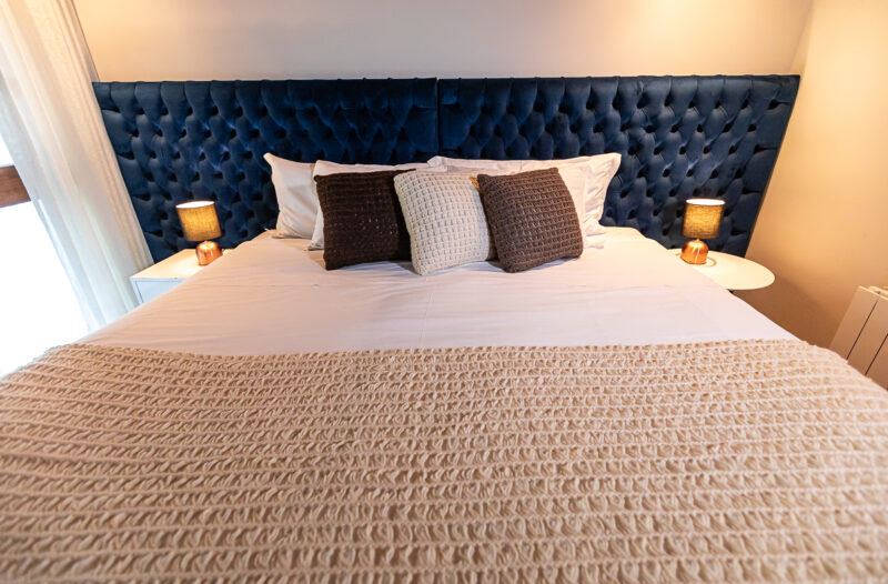 Manta Pé de Cama Crochet Peruano Lã Natural - Imagem 6